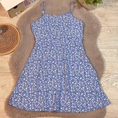 Стильний сарафан натуральна тканина, ідеальний стан