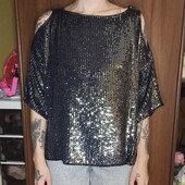 Блуза в паєтки р.38