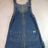 Джинсовый сарафан 7л