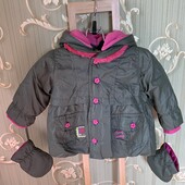 Нова якісна демісезона курточка для дівчинки 74см.Фірма baby in time
