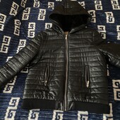 Куртка зимняя эко кожа 48-50 р