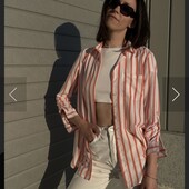 Розкішна сорочка від Amisu з цікавою спинкою, розмір S. Нова.