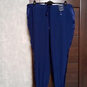 Брендовые новые летние вискозные брюки-джокеры р.20-22.