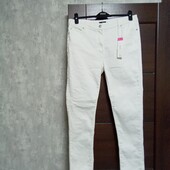 Новые брендовые коттоновые джинсы слим р.14-16.