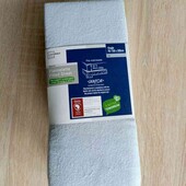 Livarno теплая простынь на резинке ткань фланель цвет светло/ серый размер 90/100/200