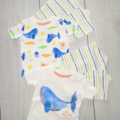 Набір піжам Primark, 2шт / 0-3М / 62см