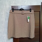 Новая брендовая юбка с поясом р.16.