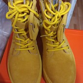 Черевики жіночі демісезонні гірчичного кольору 36,37,38,