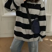 Стильная толстовка, свитшот, джемпер, р. l, наш 44-48, серо- черный