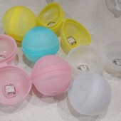 Водяные шарики, бомбочки для пляжа многоразовые, для активных игр, разноцветные, набор 7 шт