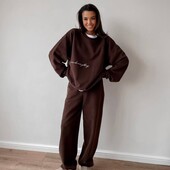 Жіночий костюм двонитка. Розміри 42-48