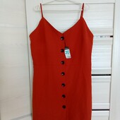 Розпродаж!!! Брендовый новый сарафан на пуговицах р.18-20.