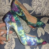 Atmosphere uk4 37p атласні туфлі човники жіно