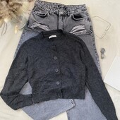 Кофтинка/кардиган у кольорі графіт