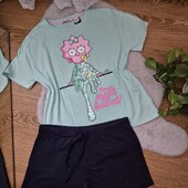 Кайфовий набір футболка + шорти, стан нових✨