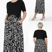 Чудова сукня креп + віскоза 52-54р на гарні форми. Нова з биркою!