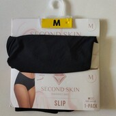 Високі безшовні трусики сліпи Second Skin M