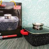 кастрюля казан мрамор 3.2л