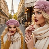 Шикарный элегантный берет для красивой леди. р 58-60 Новый!