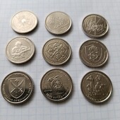 Обігова пам'ятна монета, набір 2