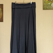 Стильная трикотажная юбка макси. разм. 14 (xl)