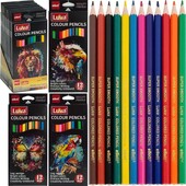 Олівець 12 кольорів Luva Ellott CQ3006-12