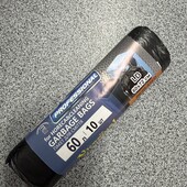 633. Пакети для сміття 60 л, 10 шт
