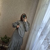 Неймовірно красива, мягесенька, тепла ярусна спідничка ✨