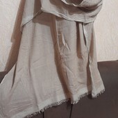 Палантин кофе с молоком 1,80 на 0,70