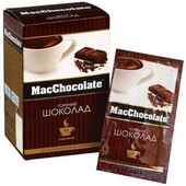 MacChocolate Гарячий Шоколад 10 пакетів в упаковці