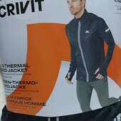 6152..термо куртка кофта на флісі crivit L 52/54