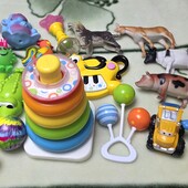 Пакет развивающих музыкальных игрушек для малыша. Идеальное состояние!
