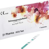 5 штук Тест на вагітність Z1 Pharma® — тест для ранньої діагностики (чутливість: 10 мМО/мл)