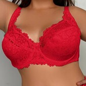 Кружевной, очень удобный бюстгальтер р.90Е