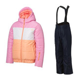 Зимовий мембранний роздільний термо комплект (куртка та штани) для дівчинки crivit 134/140 см