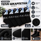 Чоловічі термо-шкарпетки Зимові