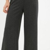Теплые, широкие, трикотажные брюки от M&S