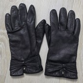 Женские кожаные перчатки, р. 8,5