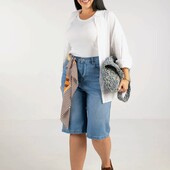 Новые брендовые коттоновые джинсовые шорты р.24R.