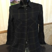 Рубашка в клеточку 100% вискоза, М/10/165/88/А, New Look