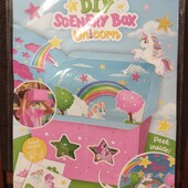 Діорама. Зроби сам, з Європи. Креативний набір для творчості Diy scenery box unicorn