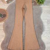 Теплі штани кльош , в'язка від Zara стан відмінний