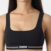 Жіночий топ puma scoop neck, чорний м