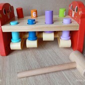 Деревянный набор стукалок tooky toy