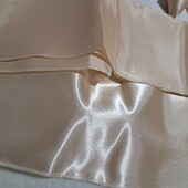 275*17 см Високоякісна сатинова стрічка, зносостійка для рукоділля Satin Chair Sash Champagne/213#