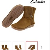 Теплые Clarks Lima Caprice коричневые