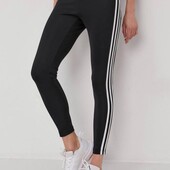 Лосіни та легінси жіночі adidas чорні у смужку